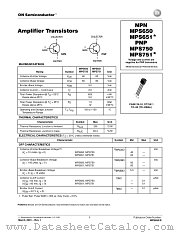 MPS650-D datasheet pdf ON Semiconductor
