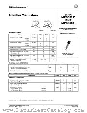 MPS6521-D datasheet pdf ON Semiconductor