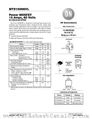 MTD15N06VL-D datasheet pdf ON Semiconductor