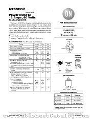 MTD3055V-D datasheet pdf ON Semiconductor