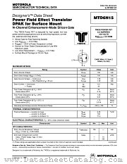 MTD6N15-D datasheet pdf ON Semiconductor