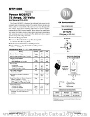 MTP1306-D datasheet pdf ON Semiconductor
