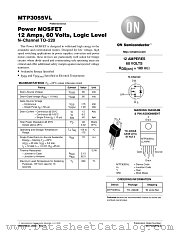 MTP3055VL-D datasheet pdf ON Semiconductor