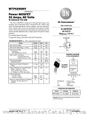 MTP52N06V-D datasheet pdf ON Semiconductor