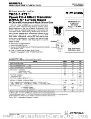 MTV16N50E-D datasheet pdf ON Semiconductor