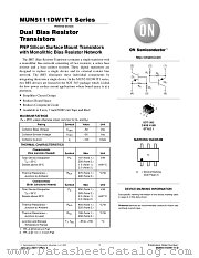 MUN5111DW1T1-D datasheet pdf ON Semiconductor