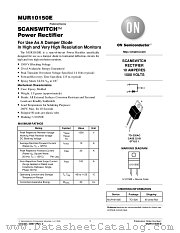 MUR10150E-D datasheet pdf ON Semiconductor