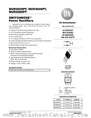 MUR3020PT-D datasheet pdf ON Semiconductor