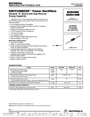 MUR490E-D datasheet pdf ON Semiconductor