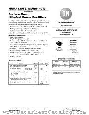 MURA130T3-D datasheet pdf ON Semiconductor