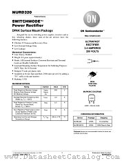 MURD320-D datasheet pdf ON Semiconductor