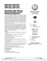 NCP1050-D datasheet pdf ON Semiconductor