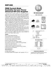 NCP1200-D datasheet pdf ON Semiconductor