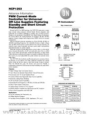 NCP1203-D datasheet pdf ON Semiconductor