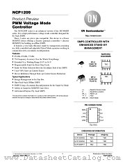 NCP1209-D datasheet pdf ON Semiconductor