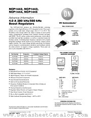 NCP1442-D datasheet pdf ON Semiconductor