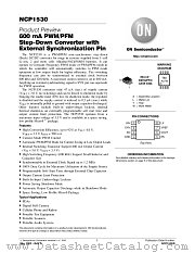 NCP1530-D datasheet pdf ON Semiconductor