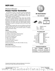 NCP1650-D datasheet pdf ON Semiconductor