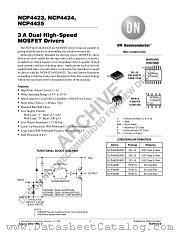 NCP4423-D datasheet pdf ON Semiconductor