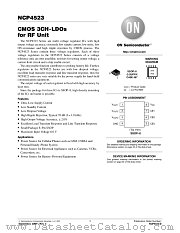 NCP4523-D datasheet pdf ON Semiconductor