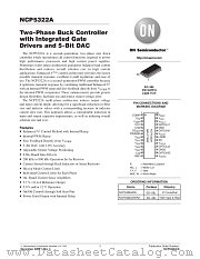 NCP5322A-D datasheet pdf ON Semiconductor