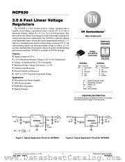 NCP630-D datasheet pdf ON Semiconductor