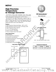 NCT47-D datasheet pdf ON Semiconductor
