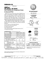 NIB6404-5L-D datasheet pdf ON Semiconductor