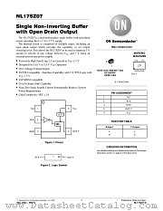NL17SZ07-D datasheet pdf ON Semiconductor