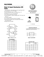 NL27WZ86-D datasheet pdf ON Semiconductor