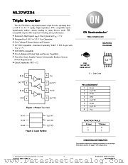 NL37WZ04-D datasheet pdf ON Semiconductor