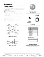 NL37WZ16-D datasheet pdf ON Semiconductor