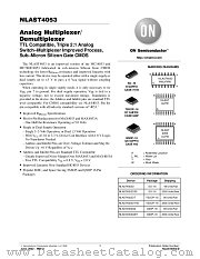 NLAST4053-D datasheet pdf ON Semiconductor