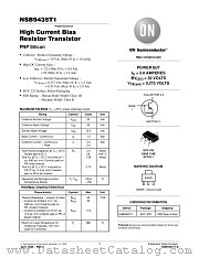 NSB9435T1-D datasheet pdf ON Semiconductor