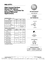 NSL12TT1-D datasheet pdf ON Semiconductor