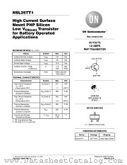 NSL35TT1-D datasheet pdf ON Semiconductor