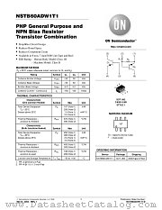 NSTB60ADW1T1-D datasheet pdf ON Semiconductor
