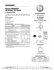 NTD30N02-D datasheet pdf ON Semiconductor