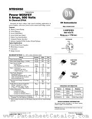 NTD5N50-D datasheet pdf ON Semiconductor