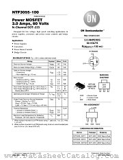 NTF3055-100-D datasheet pdf ON Semiconductor