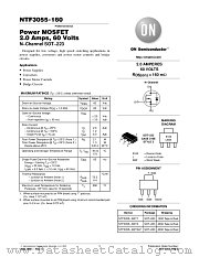 NTF3055-160-D datasheet pdf ON Semiconductor