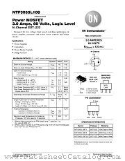 NTF3055L108-D datasheet pdf ON Semiconductor