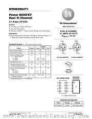 NTHD5904T1-D datasheet pdf ON Semiconductor