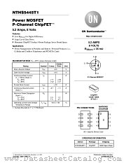 NTHS5445T1-D datasheet pdf ON Semiconductor