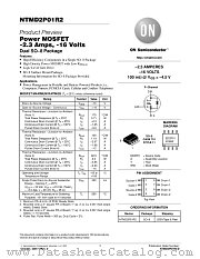 NTMD2P01R2-D datasheet pdf ON Semiconductor