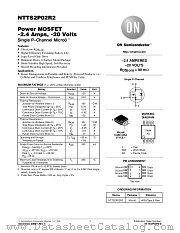 NTTS2P02R2-D datasheet pdf ON Semiconductor