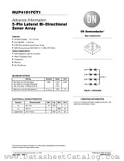 NUP4101FCT1-D datasheet pdf ON Semiconductor