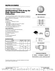 NUP6101DMR2-D datasheet pdf ON Semiconductor
