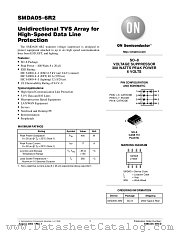SMDA05-6R2-D datasheet pdf ON Semiconductor