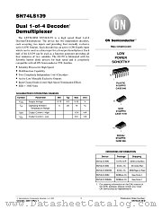 SN74LS139-D datasheet pdf ON Semiconductor